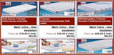 Betten-Direct Matratzen onlineshop  in Aachen