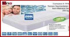 Hn8 Compact 5 TFK 7-Zonen Taschenfederkernmatratze 100x200 ab 429.- €