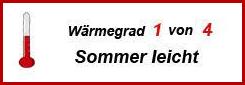 Sommer Daunendecken Wärmegrad 1  