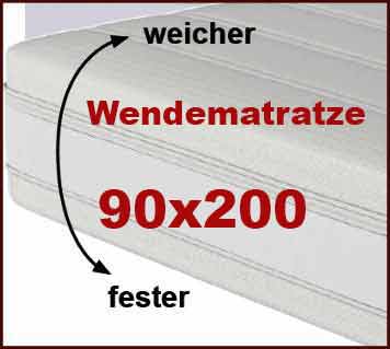 Orthopdische Wendematratze 90x200 kaufen 